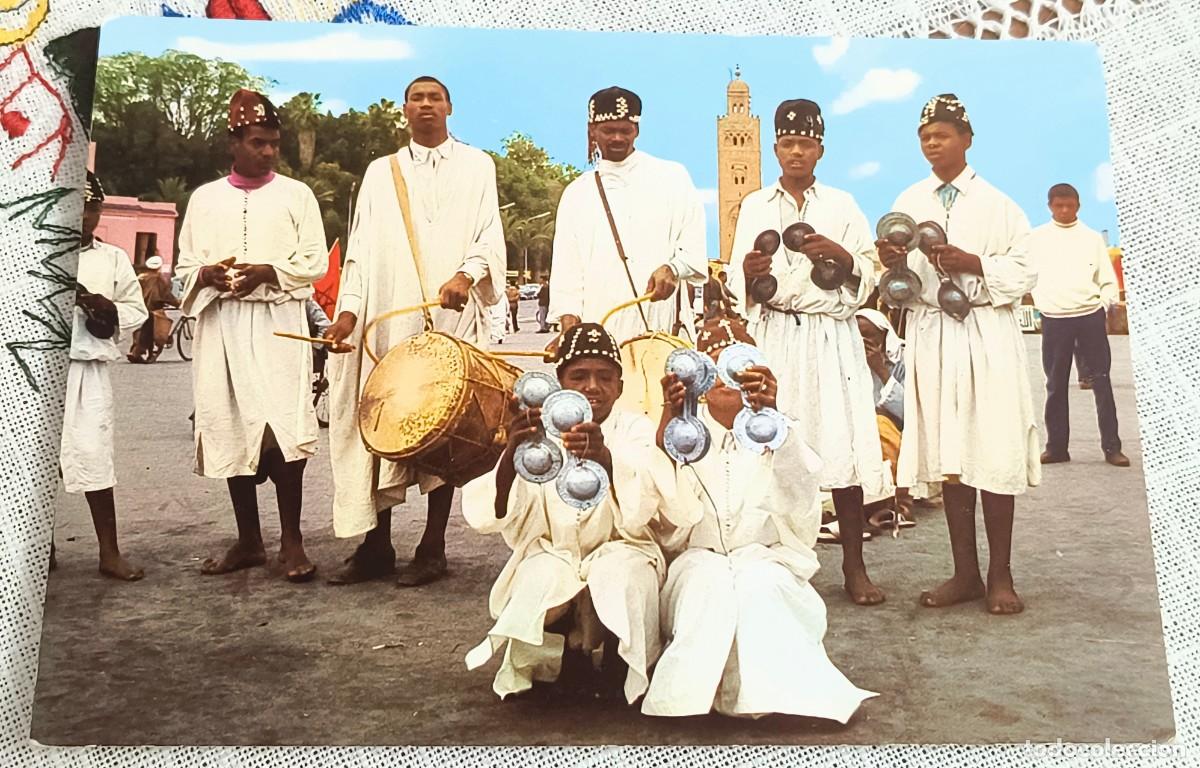 Postales: POSTAL | M&Uacute;SICOS - MARRUECOS