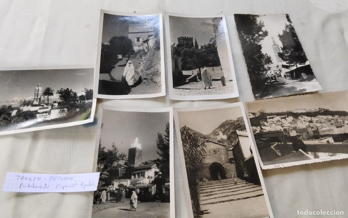 Postales: TANGER , TETUAN XAUEN , PROTECTORADO ESPA&Ntilde;OL 7 POSTALES ANTIGUAS , BLANCO Y NEGRO