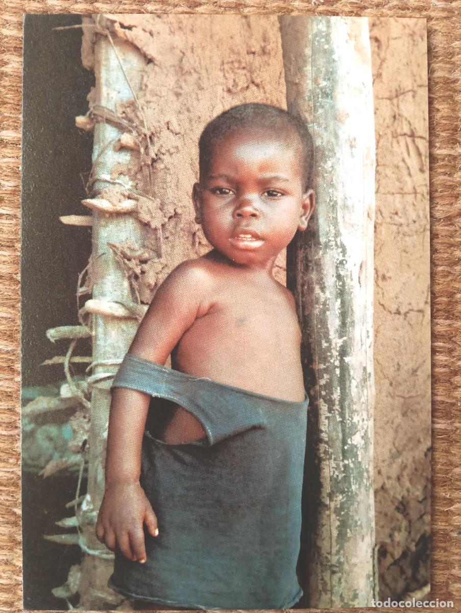Postales: REPUBLICA DEMOCRATICA DEL CONGO - NI&Ntilde;O - MISIONEROS COMBONIANOS