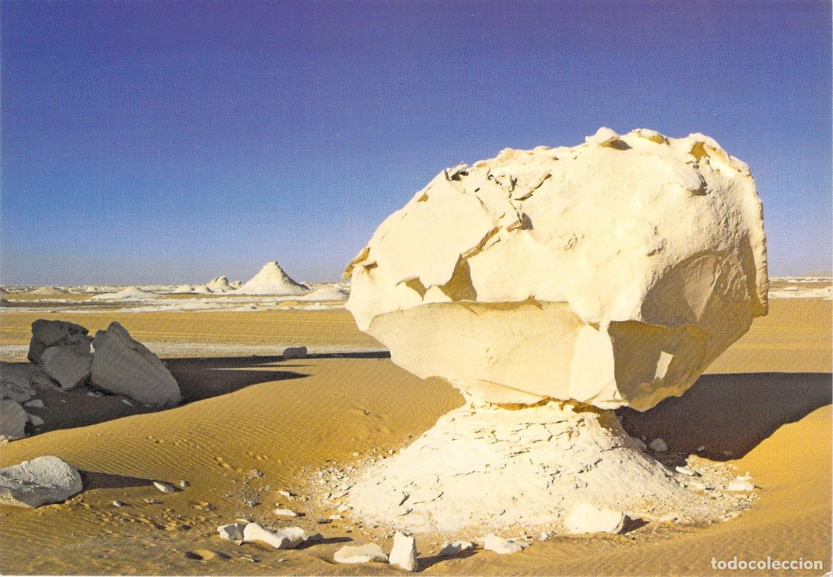 Postales: Postal de Formaciones de Piedra Caliza, Desierto Blanco, Egipto