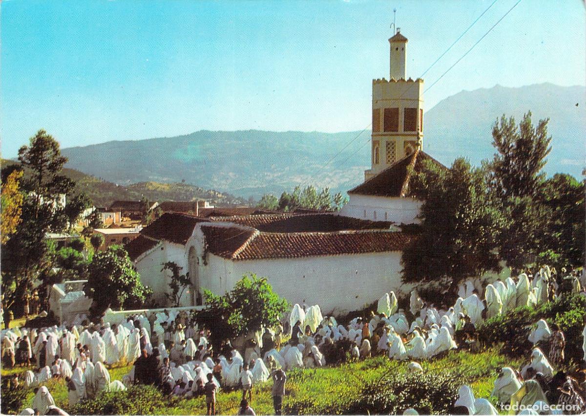 Postales: Postal de Romer&iacute;a y Peregrinaci&oacute;n en Xauen, Marruecos