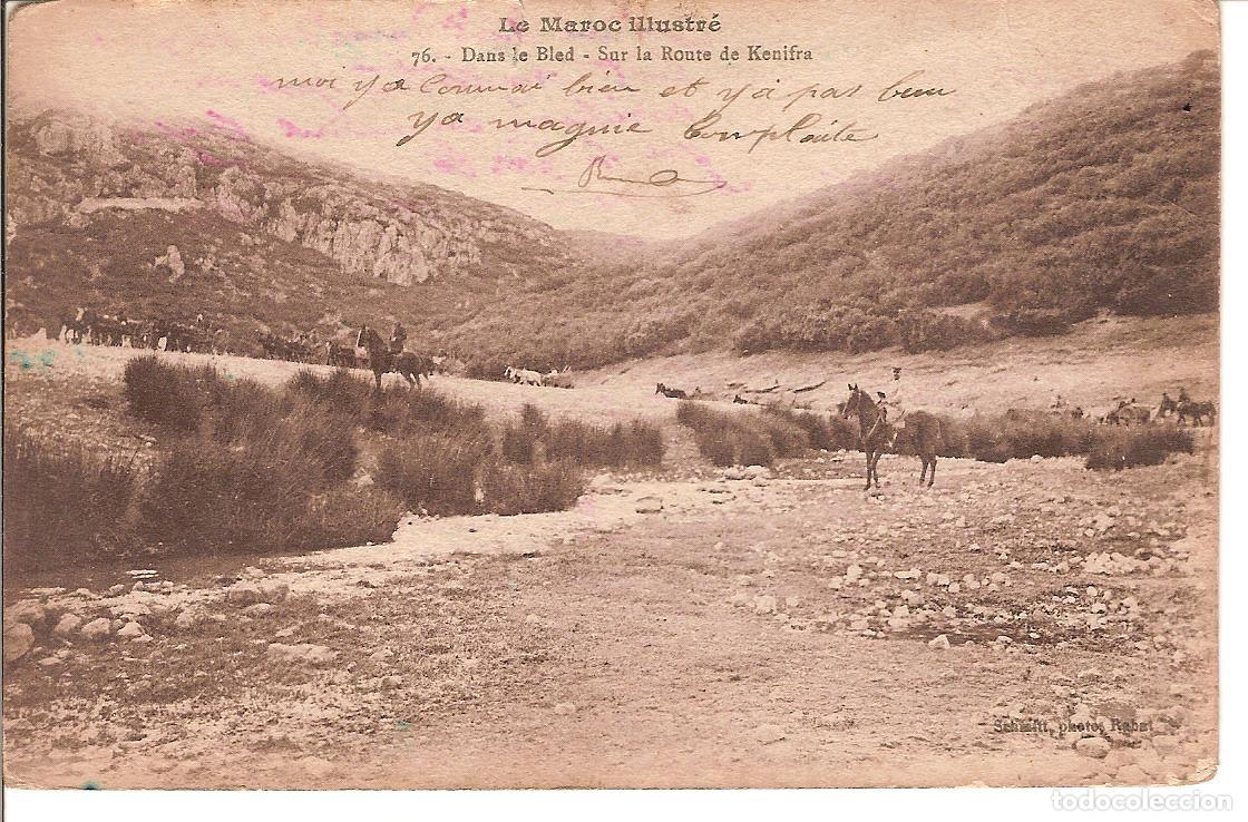 Postales: MAROC - 1915 - KHENIFRA - DANS LE BLED