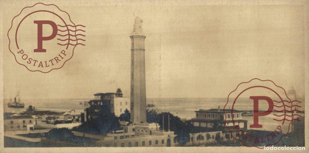 Postales: EGIPTO. EGYPTE. EGYPT. RPPC. PORT SAID. LE PHARE. 15X7CM FOTOGRAFICA. FARO. LIGHTHOUSE.