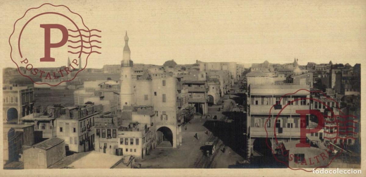 Postales: EGIPTO. EGYPTE. EGYPT. RPPC. PORT SAID. VILLAGE ARABE. 15X7CM FOTOGRAFICA.