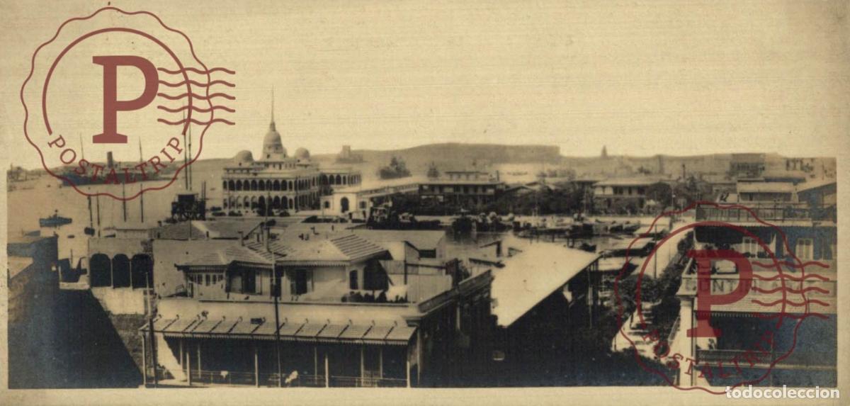 Postales: EGIPTO. EGYPTE. EGYPT. RPPC. PORT SAID. VUE GENERAL DE LA CIE DU CANAL. 15X7CM FOTOGRAFICA.