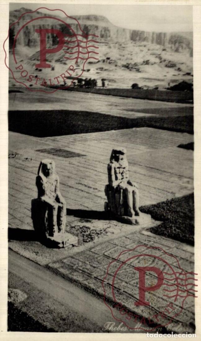 Postales: EGIPTO. Egypt. Egypte. RPPC. THEBES.... FOTOGRAFICA. Lehnert & Landrock