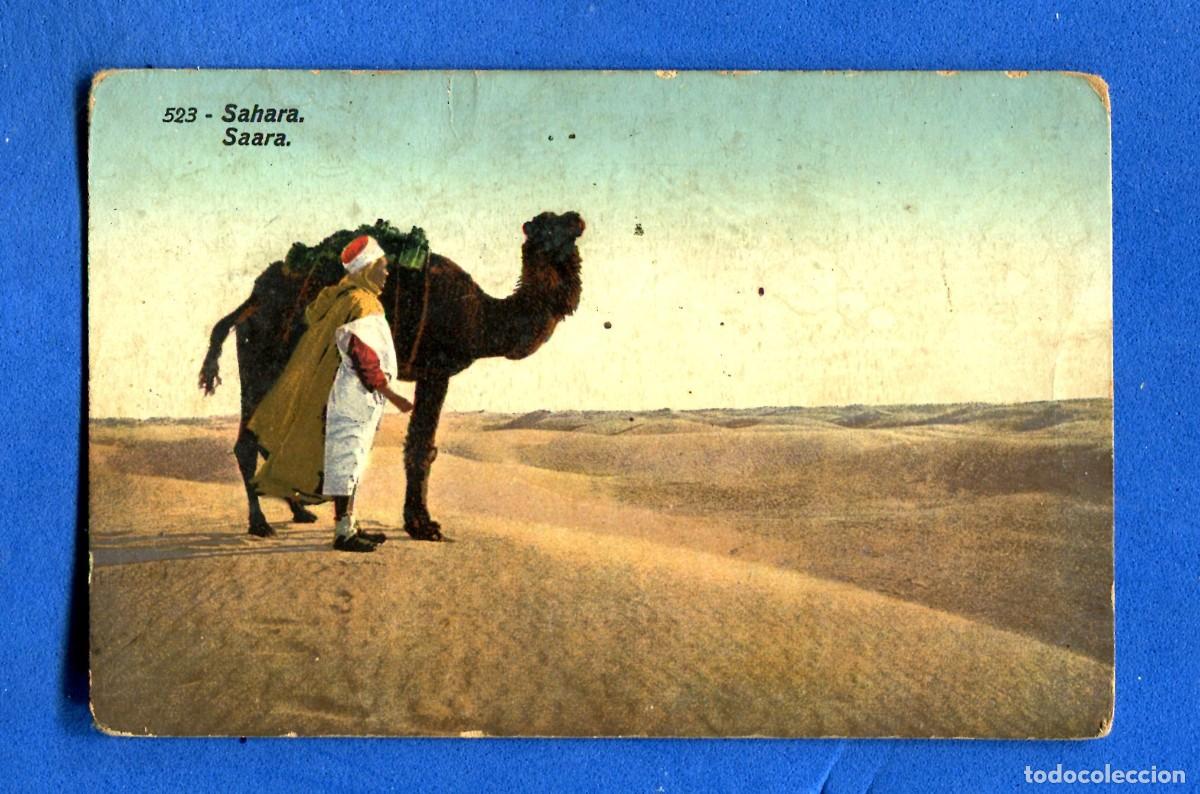Postales: POSTAL CIRCULADA SAHARA 523 EDITA LEHNERT