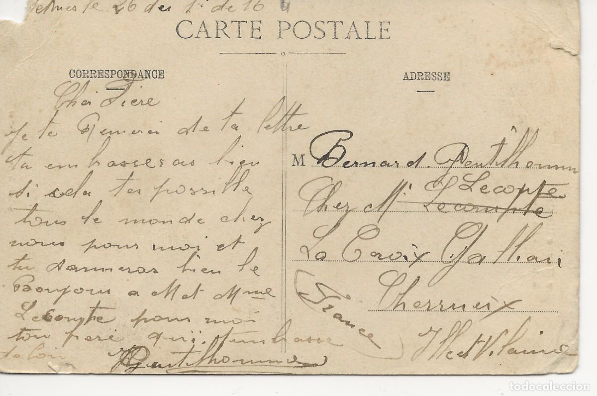 Postales: MAROC - 1916 - MEKNES - LES RUES - Foto 2