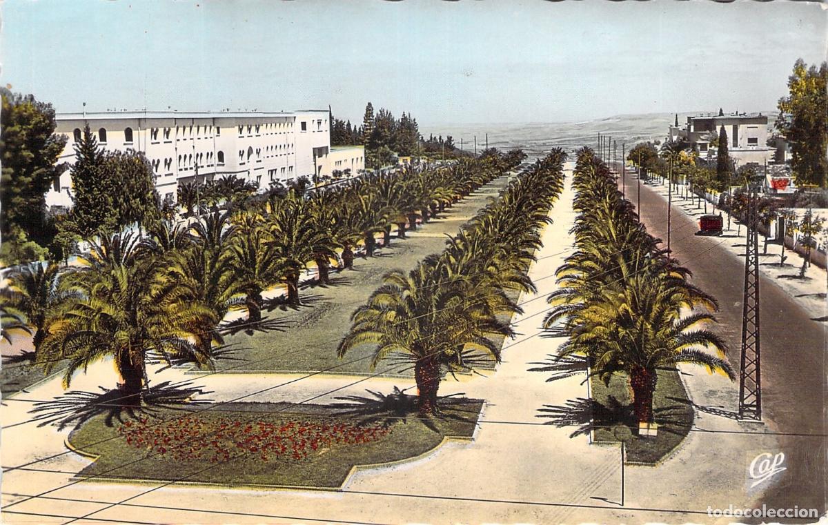 Postales: Postal de Meknes Explanada Docteur Giguet Marruecos