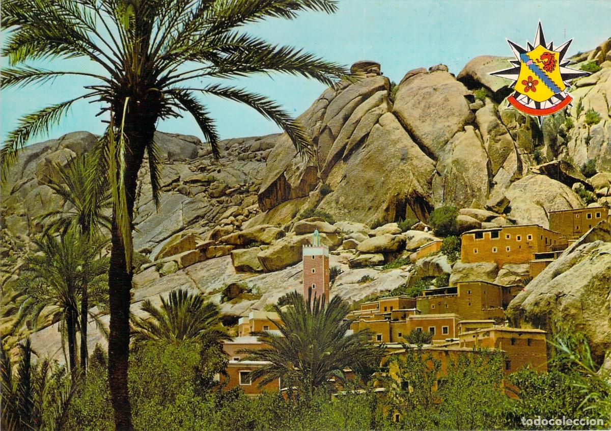 Postales: Postal de un rinc&oacute;n de Tafraout, Marruecos