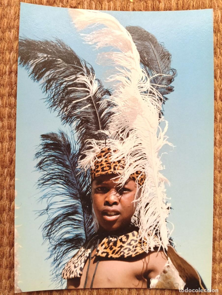 Postales: NI&Ntilde;O ZULU - SURAFRICA