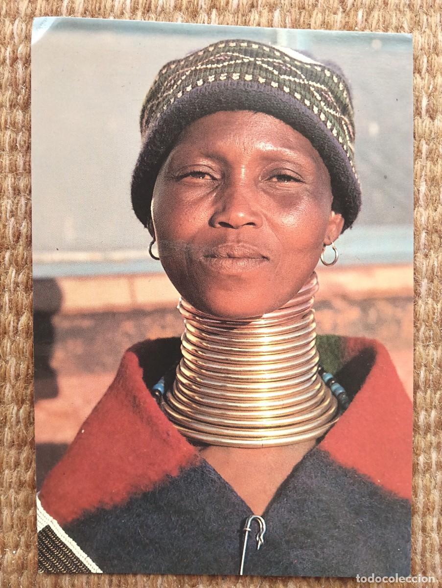 Postales: MUJER NDEBELE - SURAFRICA
