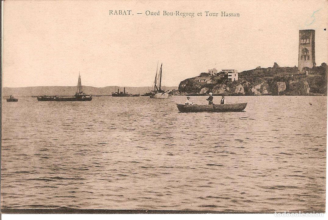 Postales: MAROC - RABAT - 1914 - OUED ET TOUR HASSAN