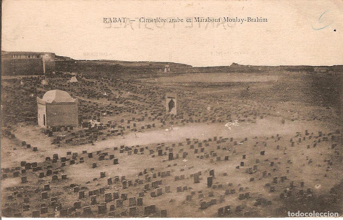 Postales: MAROC - 1913 - RABAT - CIMETIERE ET MARABOUT