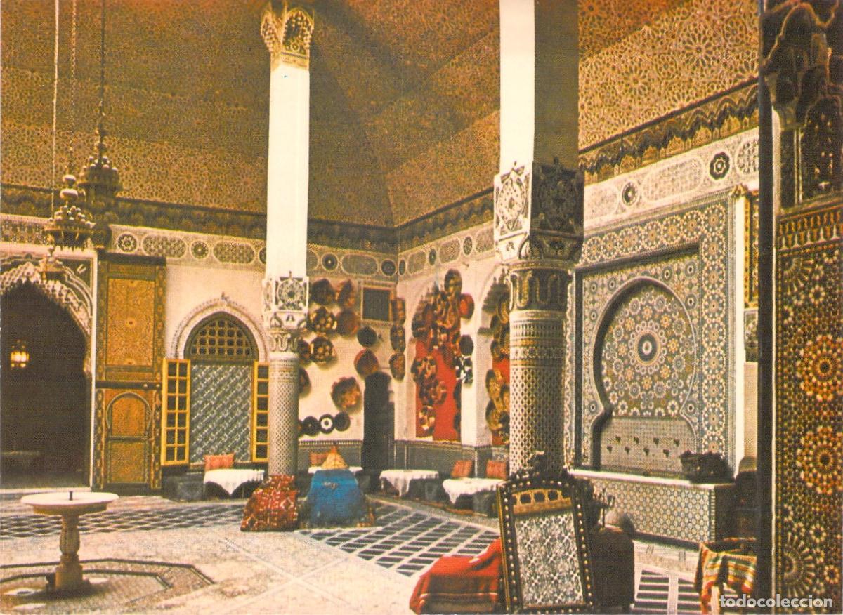 Postales: Postal de Palais Menebhi en Fez, Marruecos