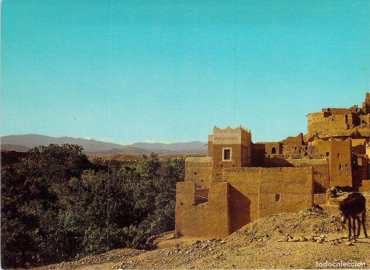 Postales: Postal de Kelaat M'Gouna, arquitectura tradicional en el sur de Marruecos