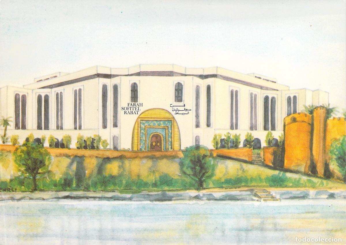 Postales: Postal del Hotel Farah Sofitel en Rabat Marruecos
