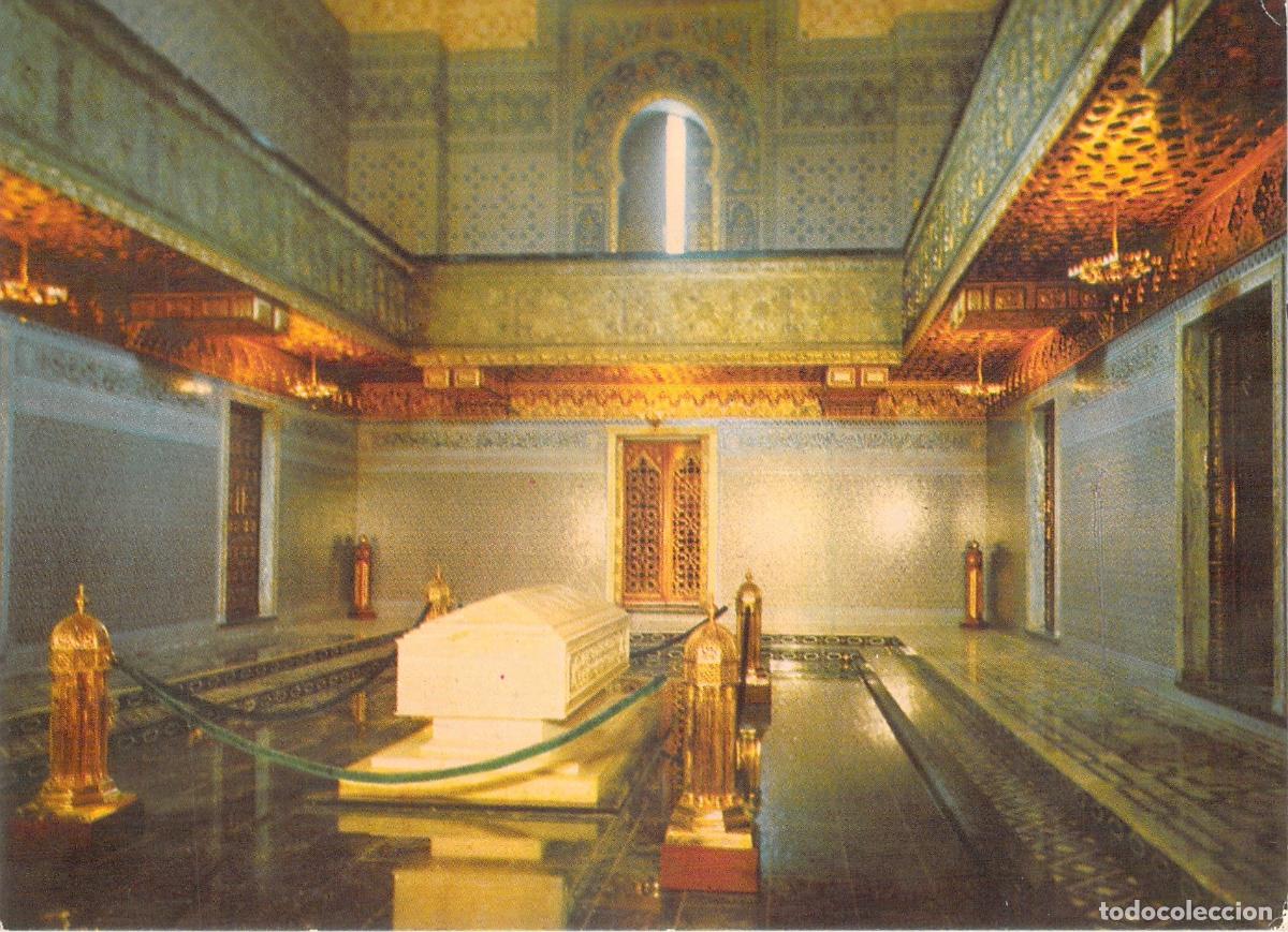 Postales: Postal del Mausoleo de Mohammed V en Rabat, Marruecos