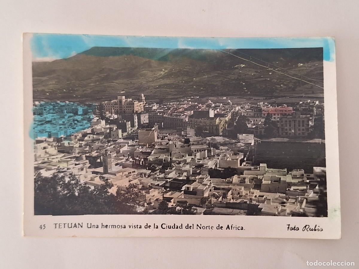 Postales: TARJETA POSTAL TETUAN VISTA CIUDAD NORTE AFRICA FOTO RUBIO RV 2909