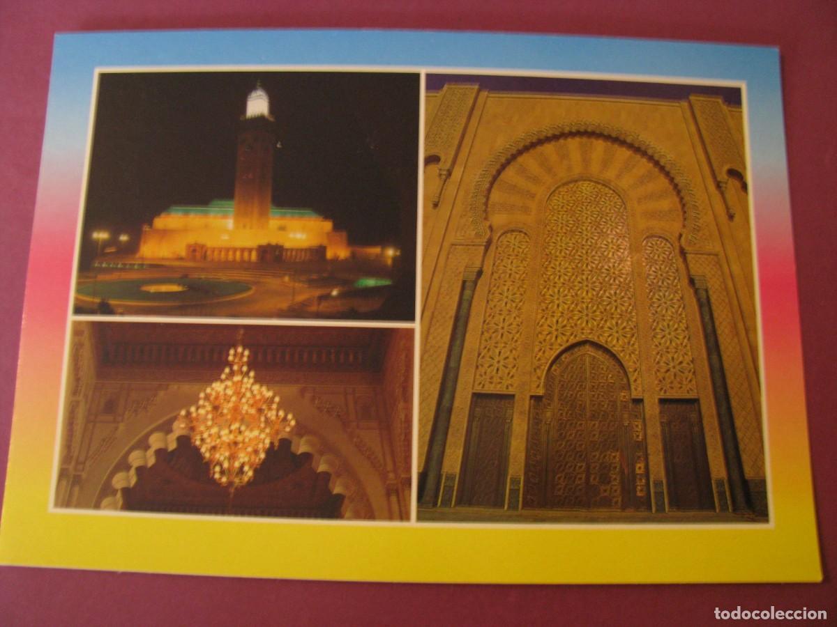 Postales: POSTAL DE MARRUECOS. CASABLANCA. MEZQUITA HASAN II