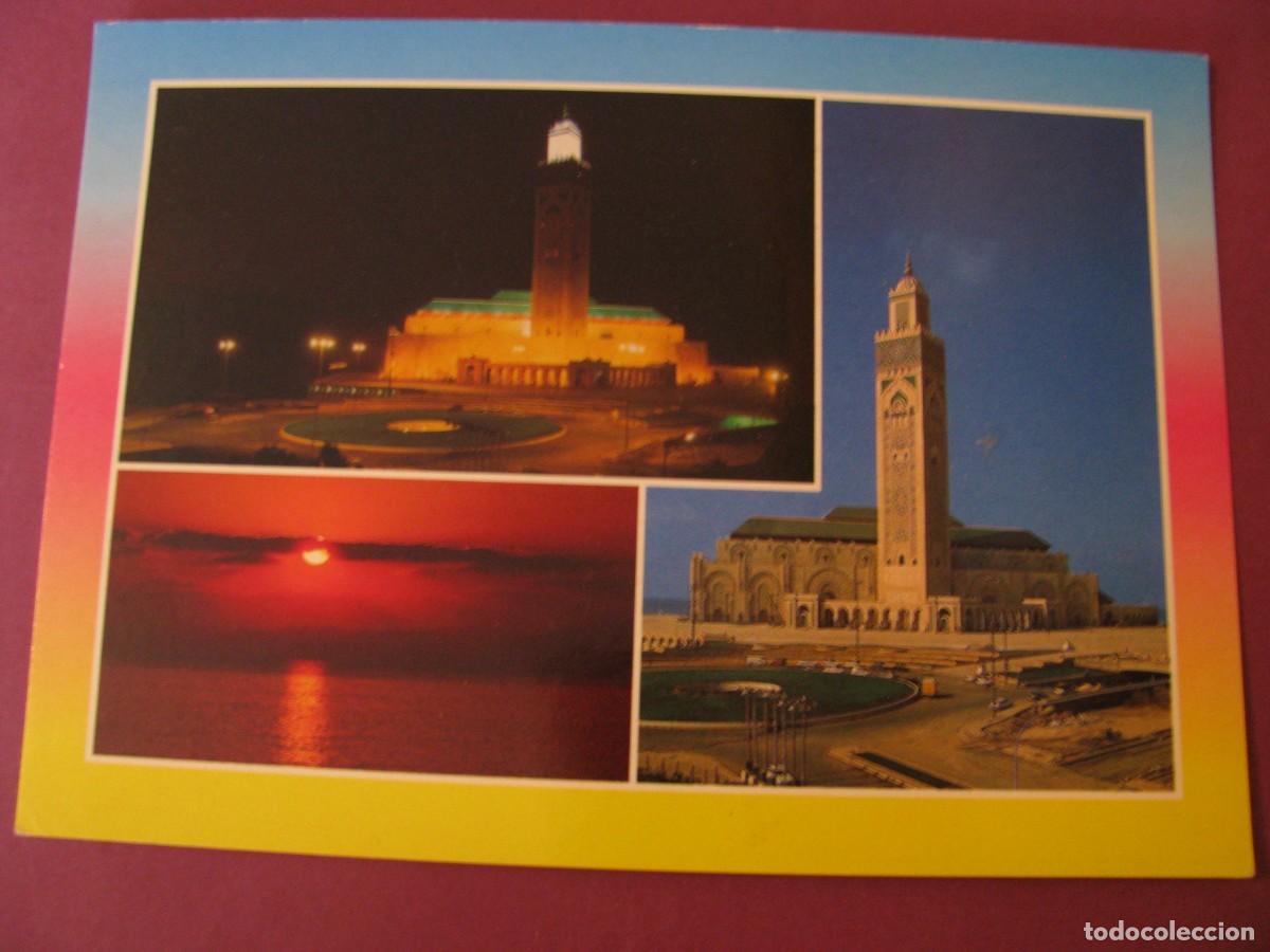 Postales: POSTAL DE MARRUECOS. CASABLANCA. MEZQUITA HASAN II