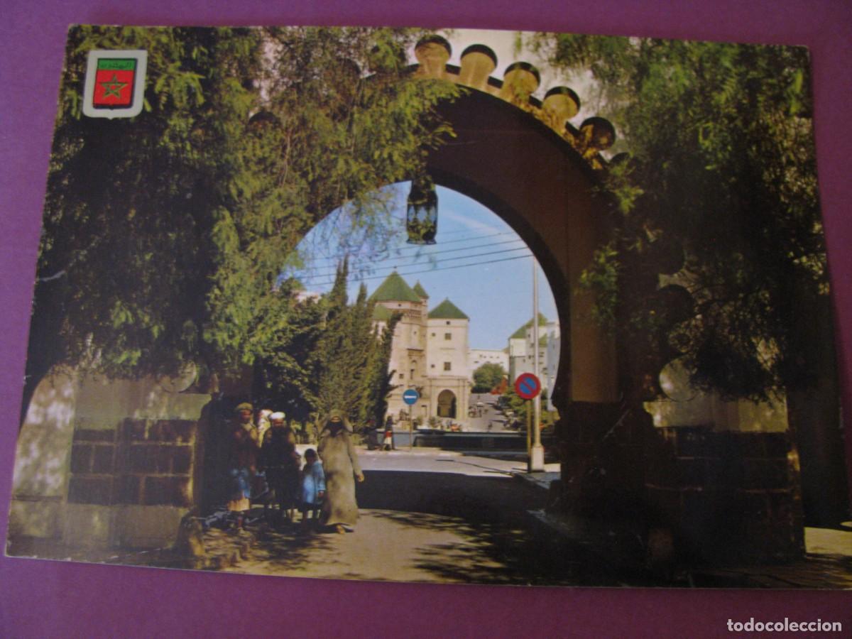 Postales: POSTAL DE MARRUECOS. CASABLANCA. PLAZA DE LA MEZQUITA ESCUDO DE ORO