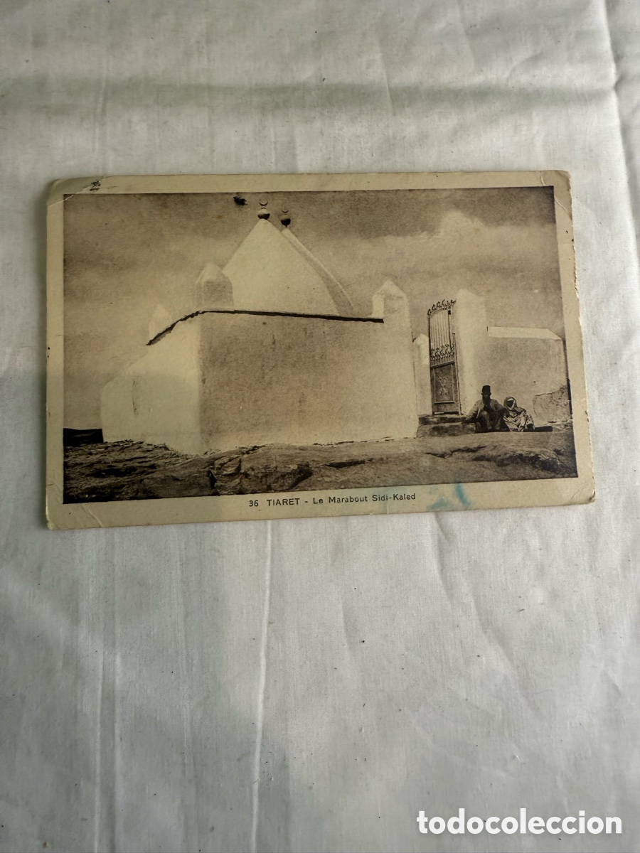 Postales: Postal Tiaret Sidi-Kaled Blanco y negro Original de la &eacute;poca