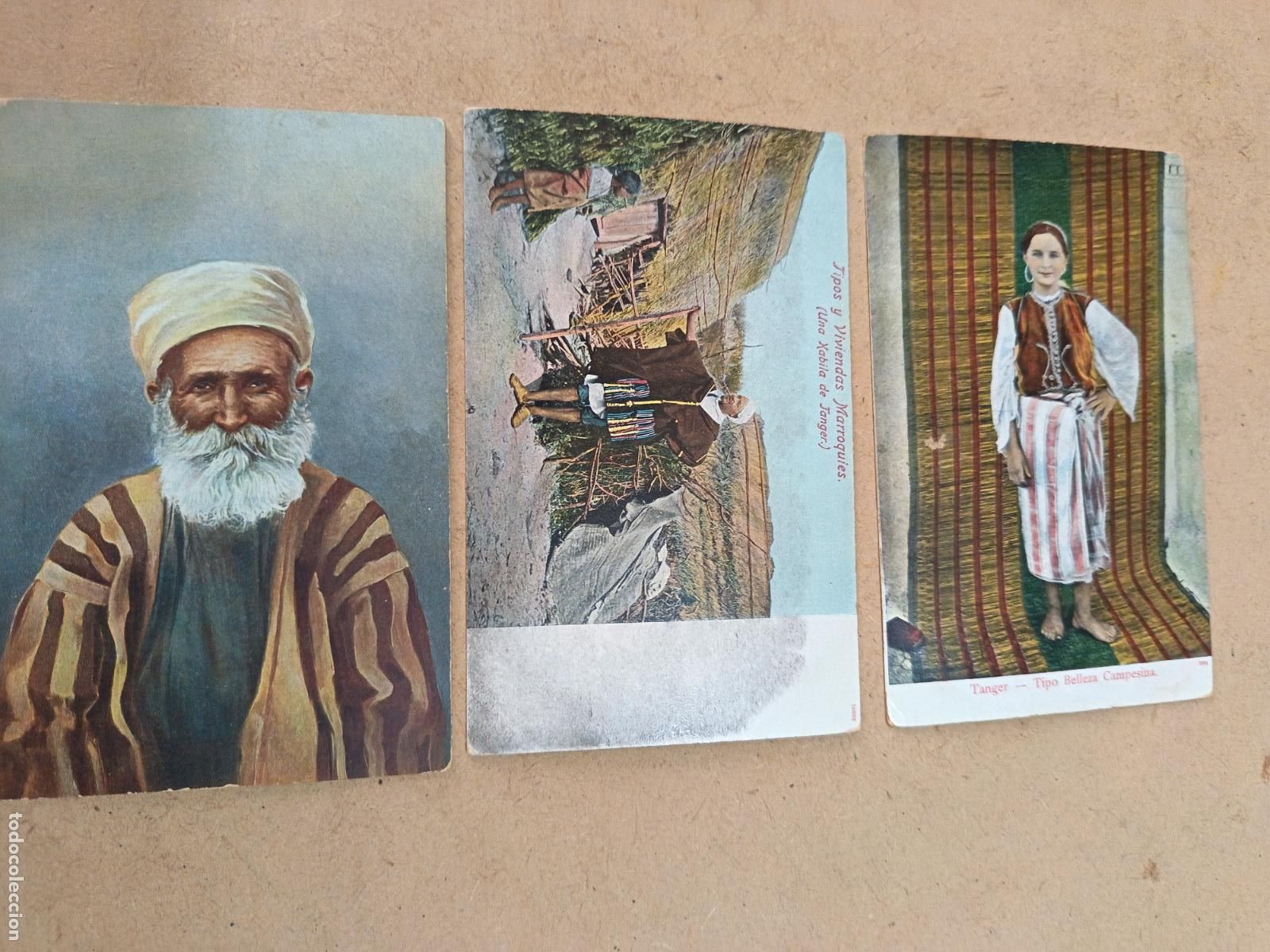 Postales: LOTE DE 3 POSTALES DE MARRUECOS.