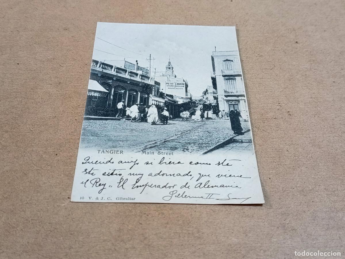 Postales: MARRUECOS - POSTAL TANGIER - MAIN STREET