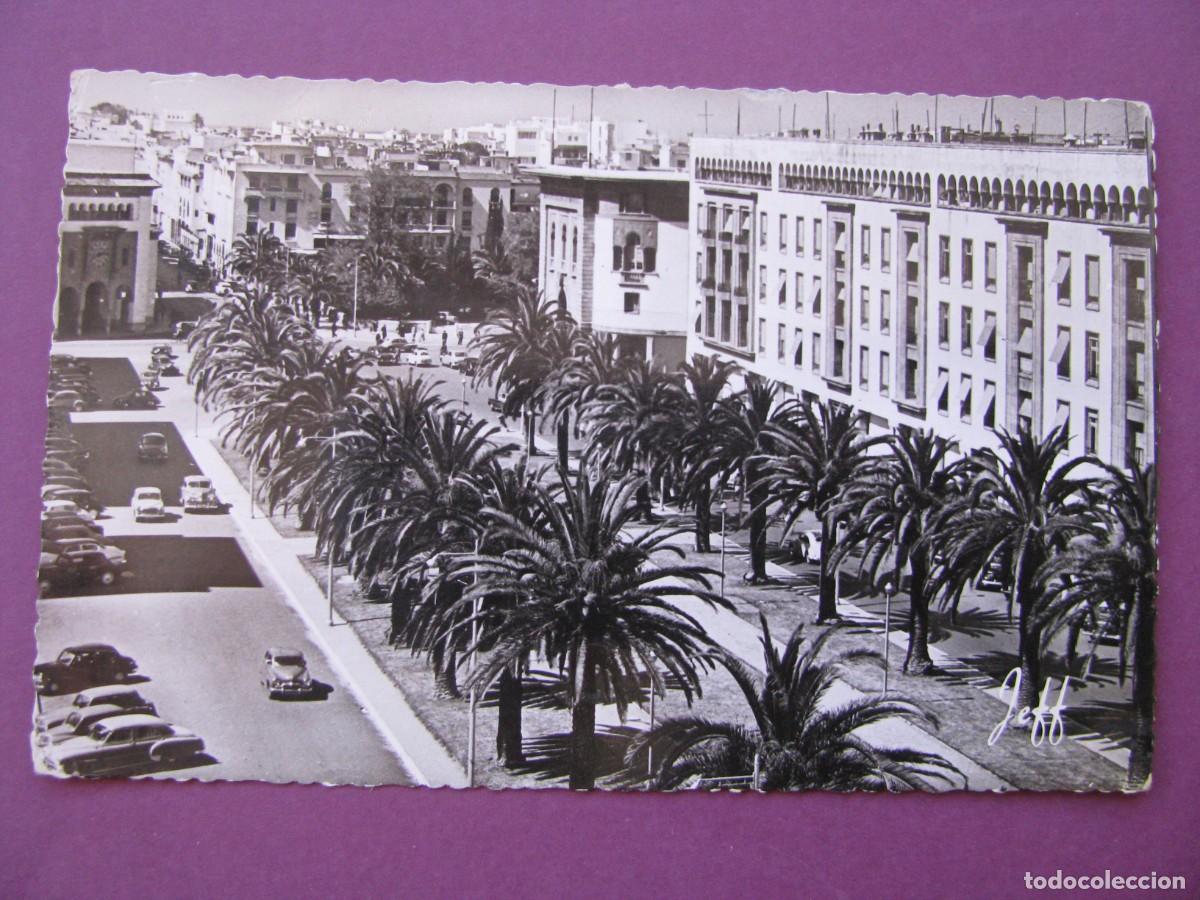 Postales: POSTAL FOTOGRAFICA DE MARRUECOS. RABAT. ESCRITA 1956
