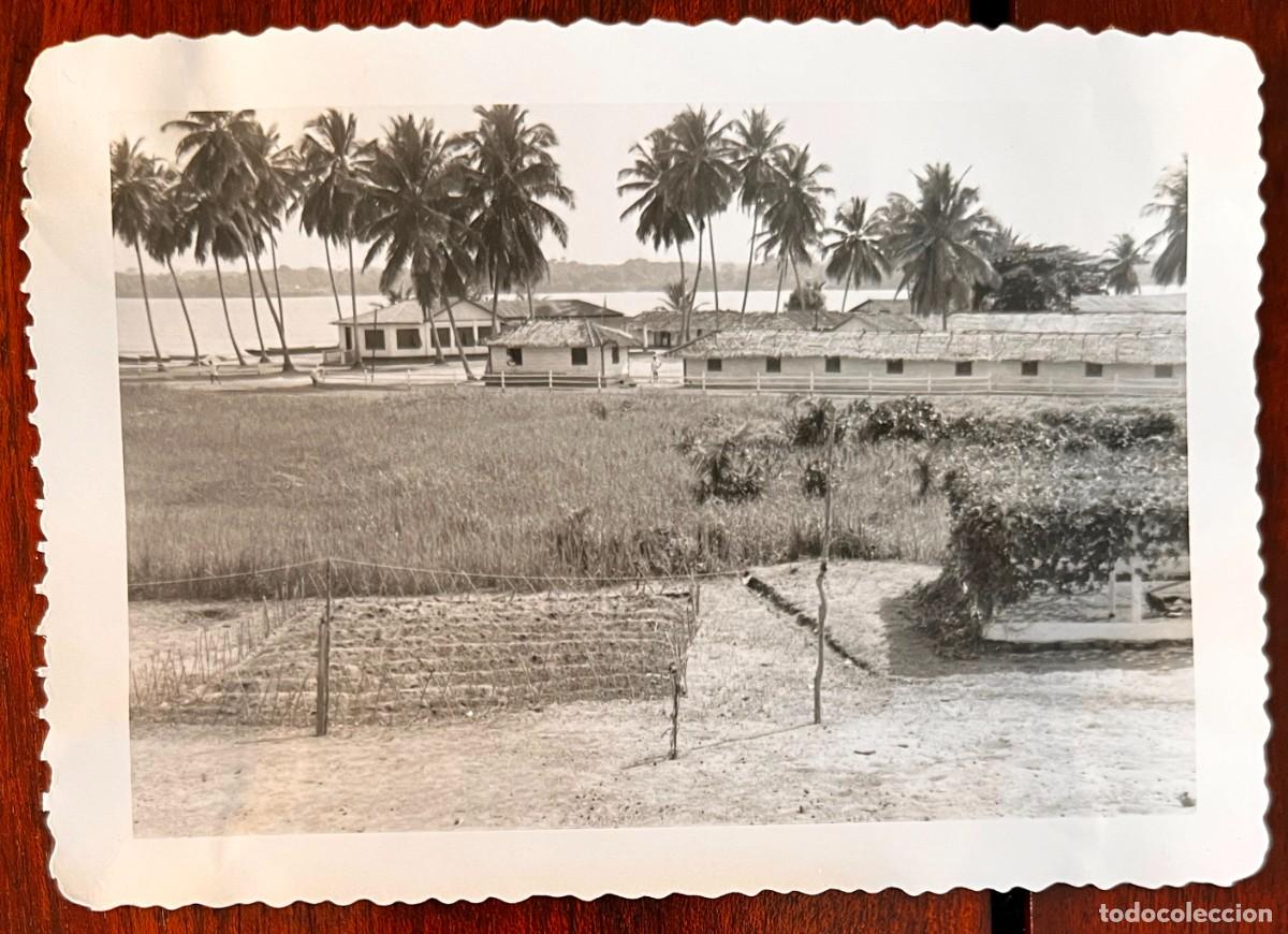Postales: ANTIGUA FOTOGRAFIA DE GUINEA ECUATORIAL ESPA&Ntilde;OLA, a&ntilde;os 50-60. Mide 11,7 x 8,2 cms.