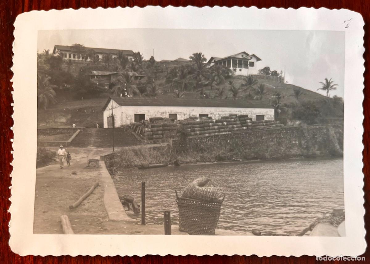 Postales: ANTIGUA FOTOGRAFIA DE GUINEA ECUATORIAL ESPA&Ntilde;OLA, a&ntilde;os 50-60. Mide 11,7 x 8,2 cms.