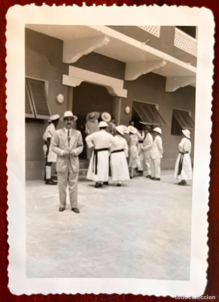Postales: ANTIGUA FOTOGRAFIA DE GUINEA ECUATORIAL ESPA&Ntilde;OLA, a&ntilde;os 50-60. Mide 11,7 x 8,2 cms.