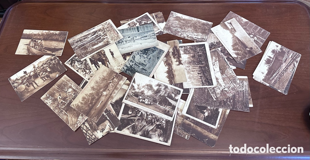 Postales: LOTE DE 56 POSTALES DE GUINEA ESPA&Ntilde;OLA PRINCIPIOS SIGLO XX. THOMAS, PUBLICACIONES PATRI&Oacute;TICAS &hellip;