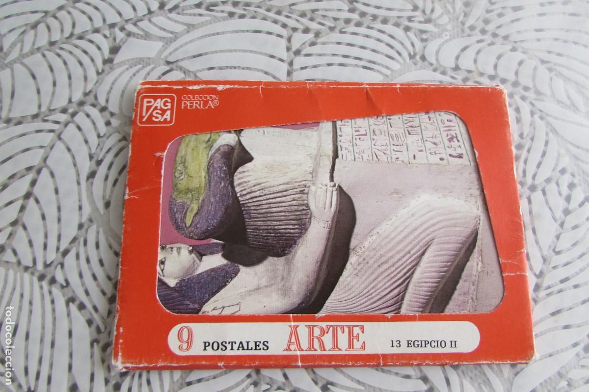 Postales: 9 POSTALES ARTE EGIPCIO