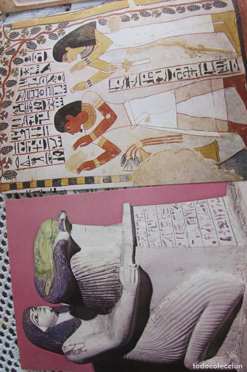 Postales: 9 POSTALES ARTE EGIPCIO - Foto 7