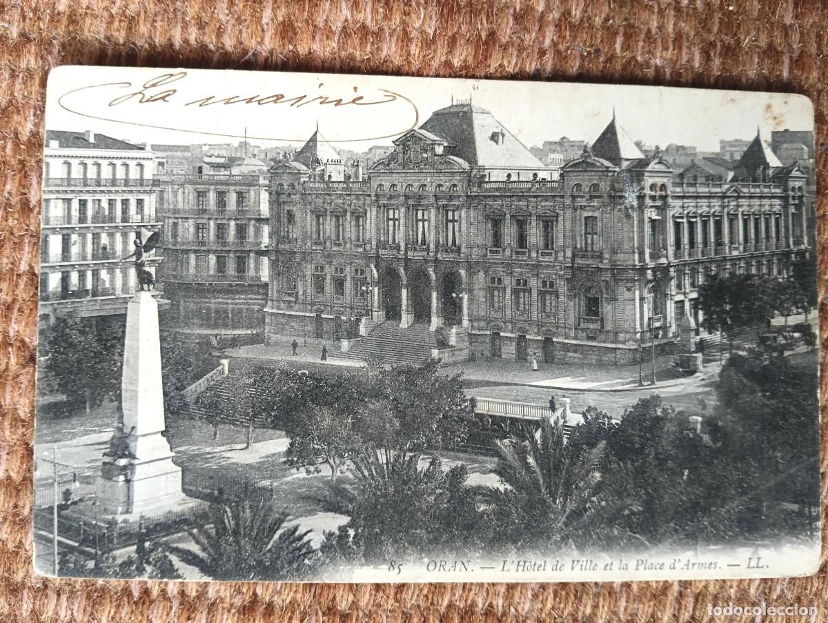 Postales: ORAN - ARGELIA - AYUNTAMIENTO Y PLAZA DE ARMAS