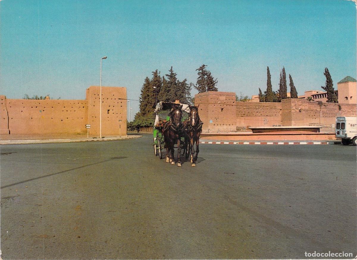 Postales: Postal de Bab Jdid en Marrakech Marruecos