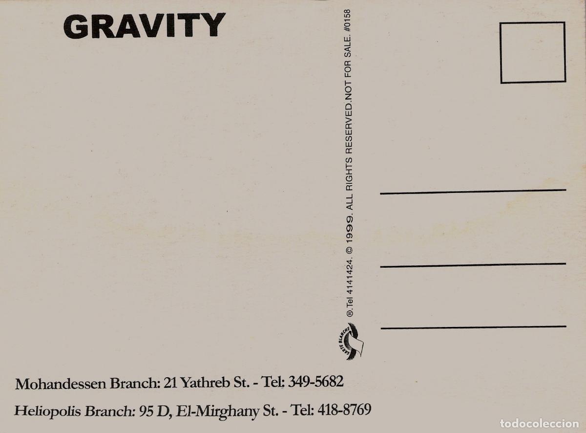 Postales: Postal promocional Gravity Moda masculina - Foto 2