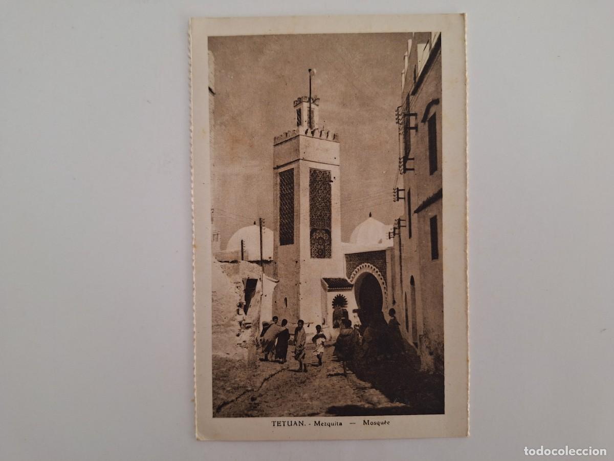 Postales: ANTIGUA POSTAL TETUAN MEZQUITA MARRUECOS RV 2945