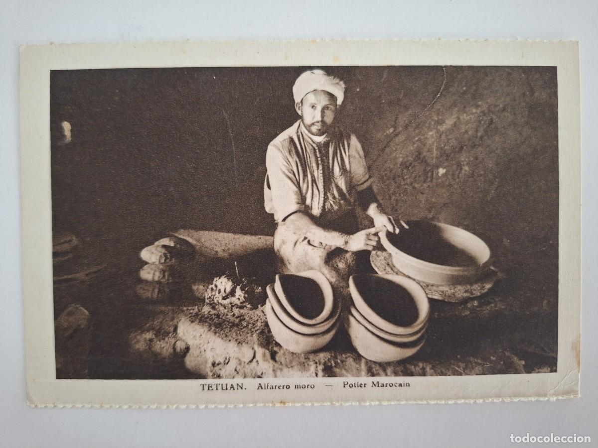 Postales: ANTIGUA POSTAL TETUAN ALFARERO MORO COSTUMBRISTA ARTESANO MARRUECOS RV 2946
