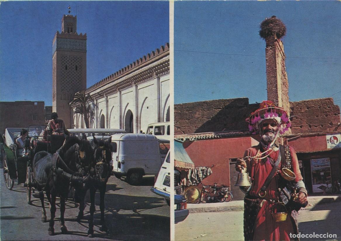 Postales: N&ordm; L-385-Maroc Infini. MARRAKECH. Marruecos. 1986. Sin circular. ED. CREATEC EDITIONS