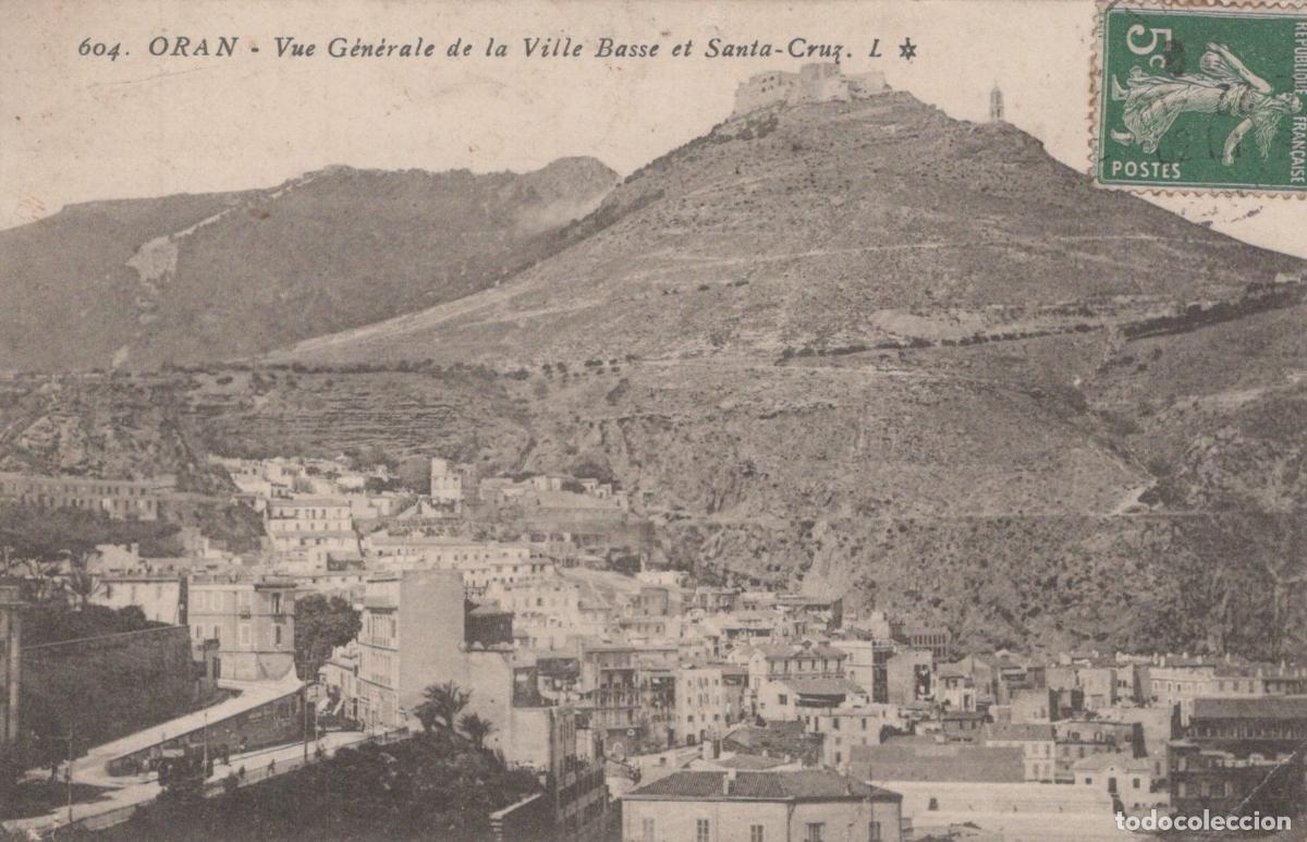 Postales: Algeria Oran France Alg&eacute;rie Fran&ccedil;aise Vue G&eacute;n&eacute;rale Ville Basse Santa *YAB568
