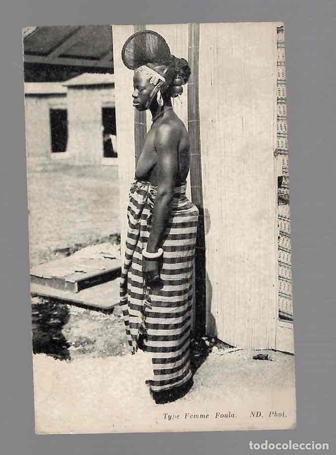 Postales: TARJETA POSTAL TYPE FEMME FOULA. ND. PHOT.