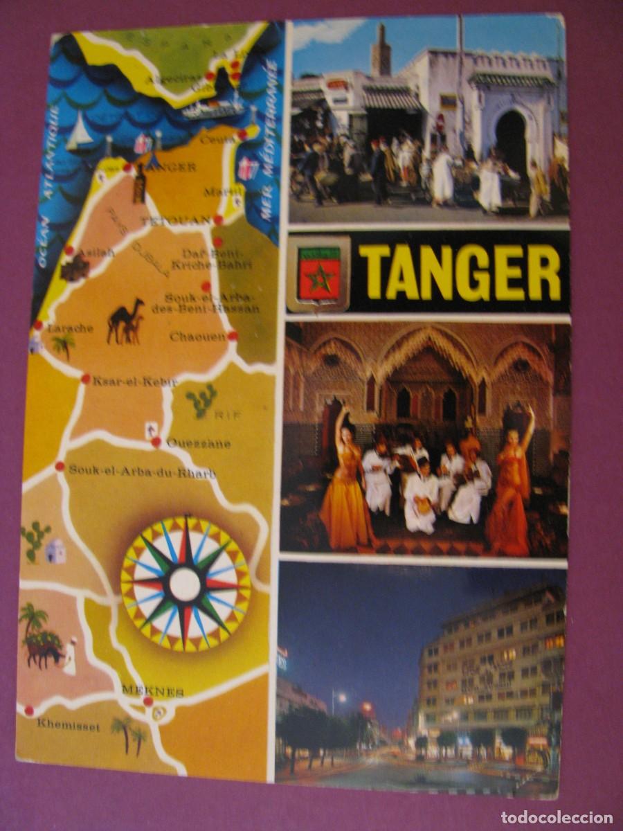 Postales: POSTAL DE MARRUECOS. TANGER. ZOCO GRANDE. ESCUDO DE ORO.