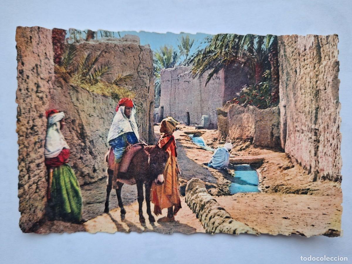 Postales: ANTIGUA POSTAL MARRUECOS ESCENA TIPICA NORTE DE AFRICA RV 2996
