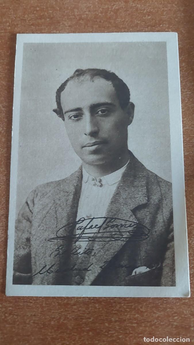 Postales: Foto postal Rafael G&oacute;mez Ortega El gallo torero
