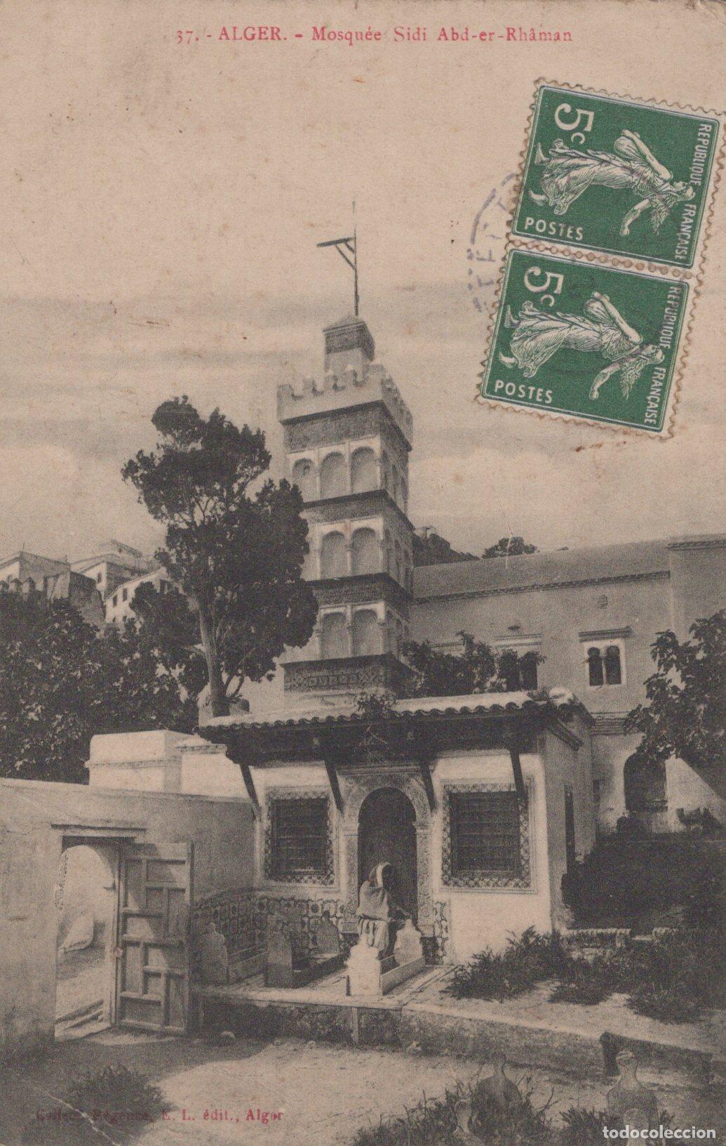 Postales: Algeria Alger Alg&eacute;rie Province D Mosqu&eacute;e Sidi Abd Er Rahman Architecture *YAC068