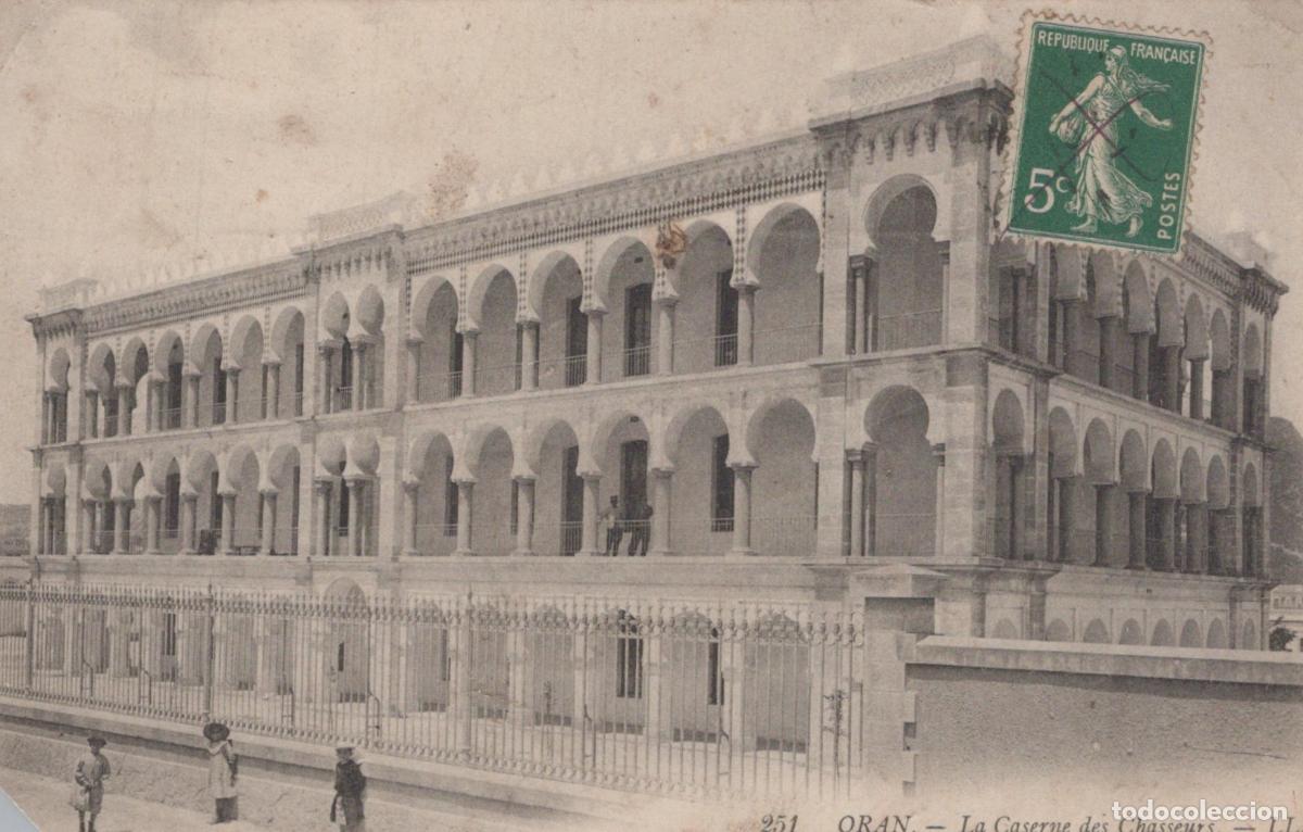 Postales: Algeria Oran Alg&eacute;rie Oranie la Caserne des Chasseurs Architecture *YAC637