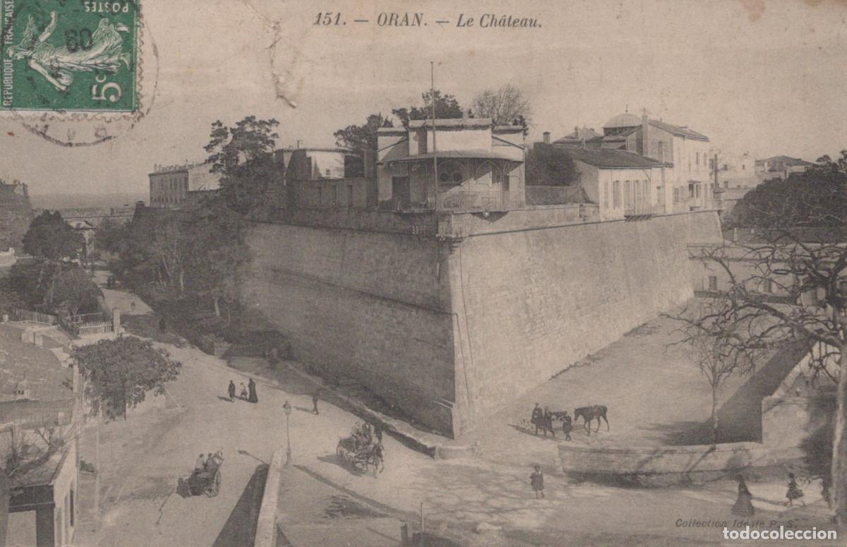 Postales: France Oran Le Ch&acirc;teau Fortification Architecture Urbaine *YAC787